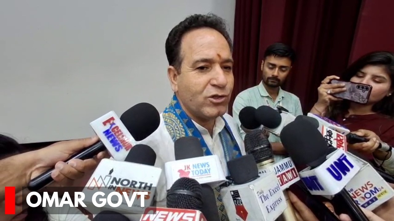 Collapse of Omar Abdullah Government Inevitable: LOP Sunil Sharma