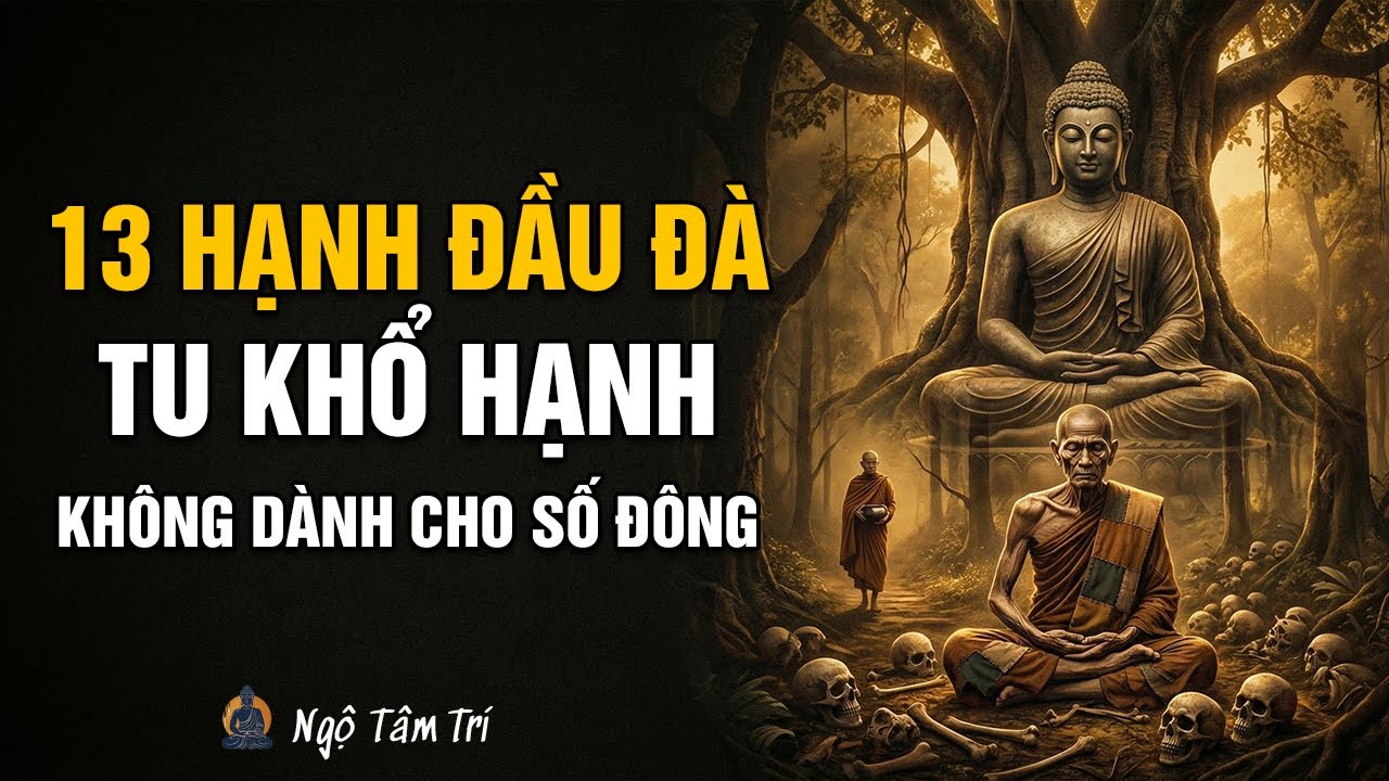 13 HẠNH ĐẦU ĐÀ: Con Đường Khổ Hạnh KHÔNG DÀNH Cho Số Đông | Ngộ Tâm Trí