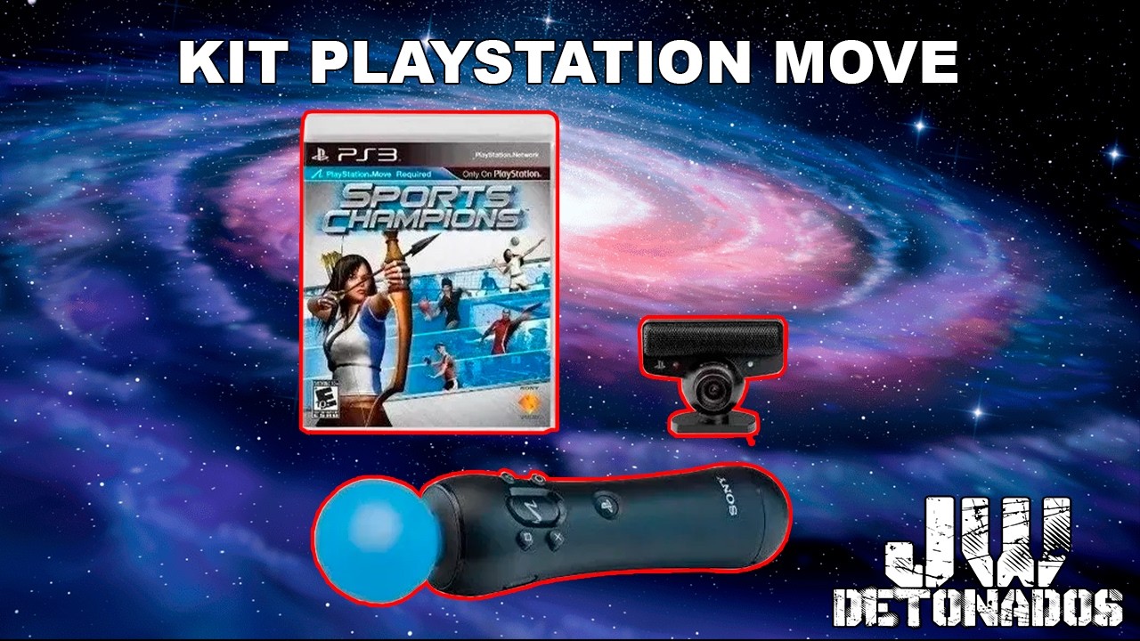 UNBOXING #455 - KIT PLAYSTATION MOVE | PLAYSTATION 3