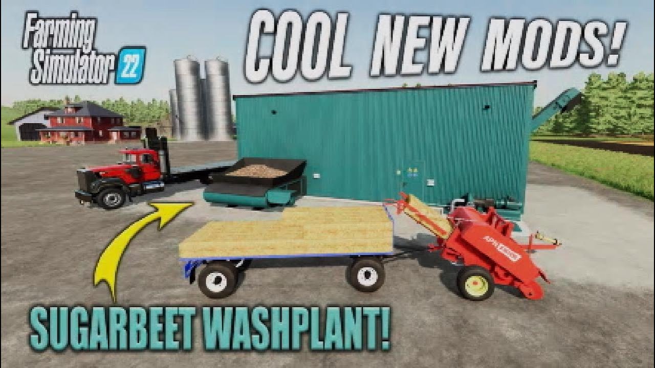 FS22 | COOL NEW MODS! | (Review) Farming Simulator 22 | PS5 | 17th February 2022.