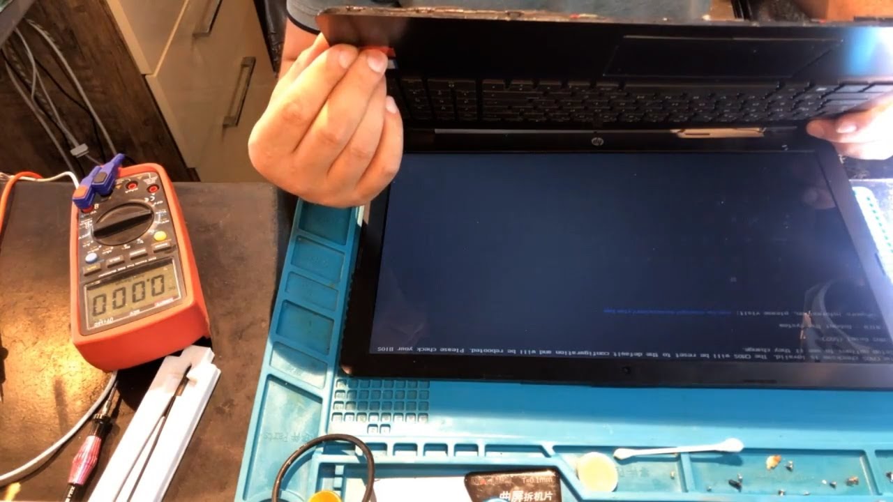 HP laptop not working mainboard repairتحديد العطل بورد لابتوب لا يعمل