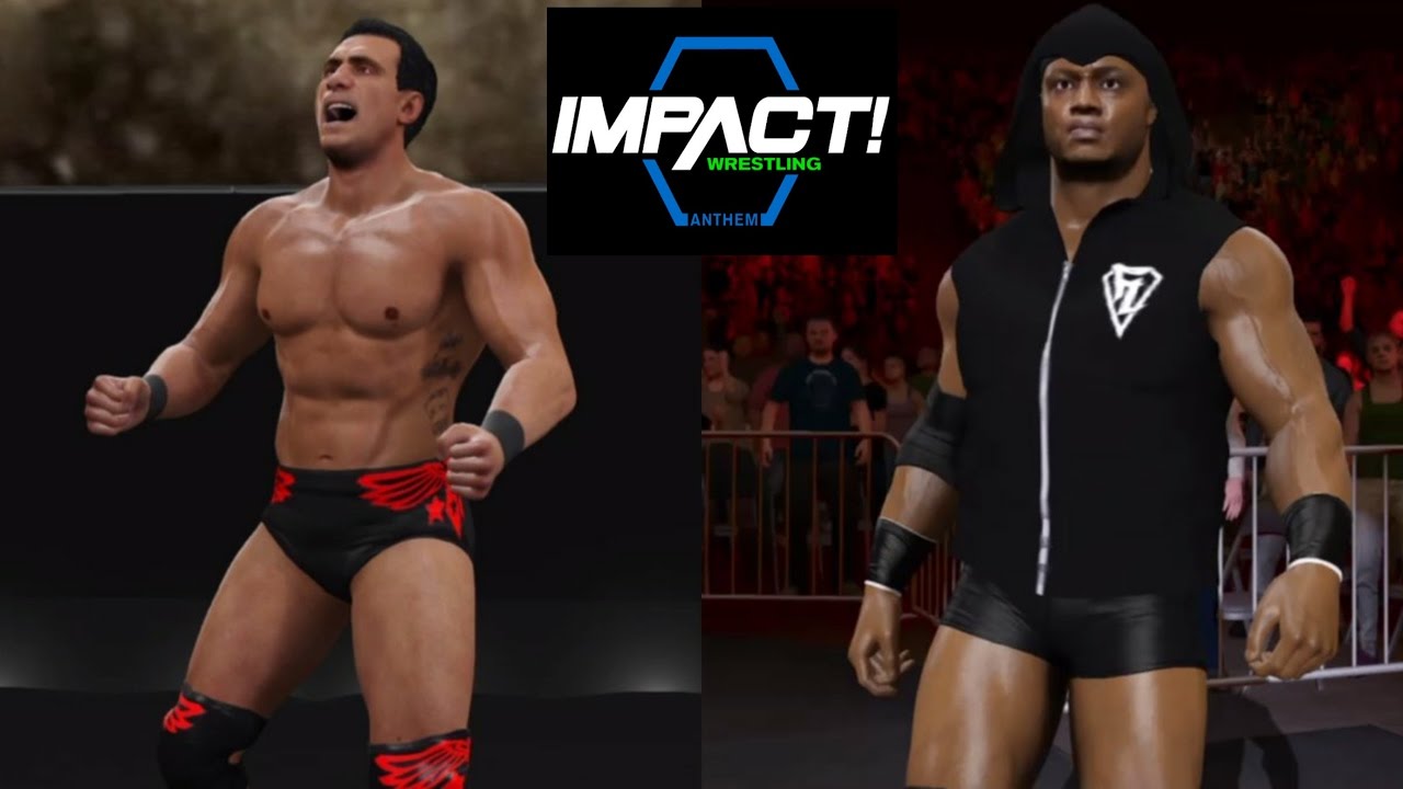 WWE 2K17 - CURRENT CUSTOM TNA WRESTLERS (PS4/XB1)