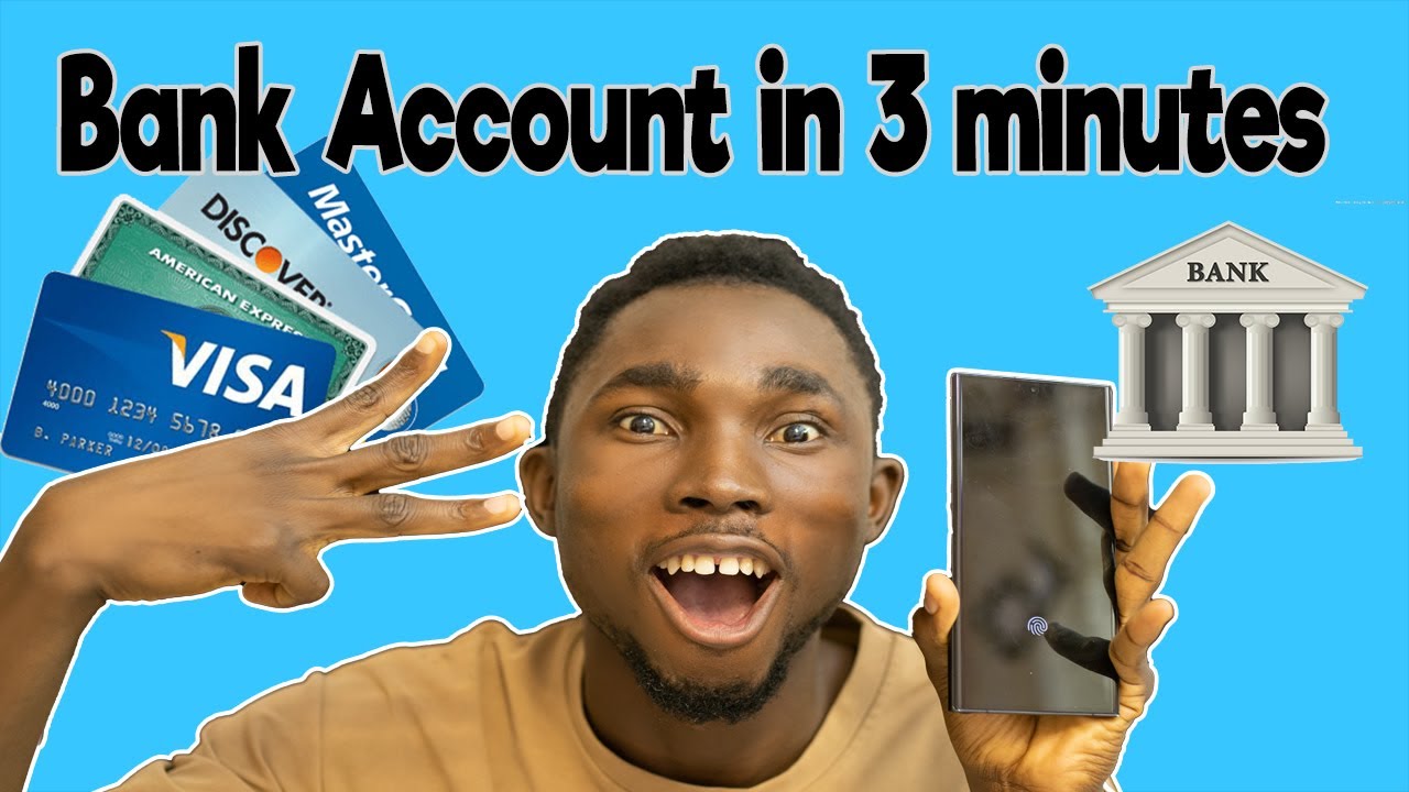 How to create a Bank Account in 3 minutes Online - Just with your Phone