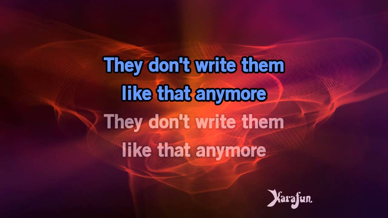 Karaoke The Breakup Song (They Don't Write 'Em) - Greg Kihn Band *