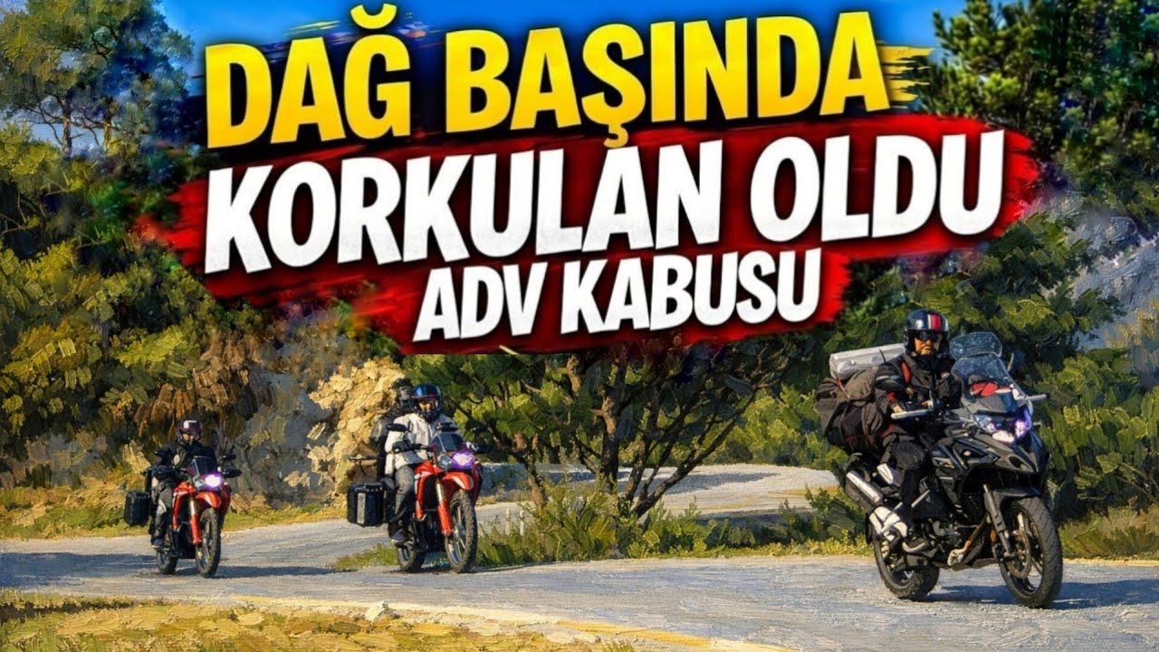 BENELLİ TRK 502 X VE HONDA CRF RALLY İLE BAŞIMIZA GELENLER, ÇOK KEYİFLİ KAMP, ARAZİ, TUR VE MACERA