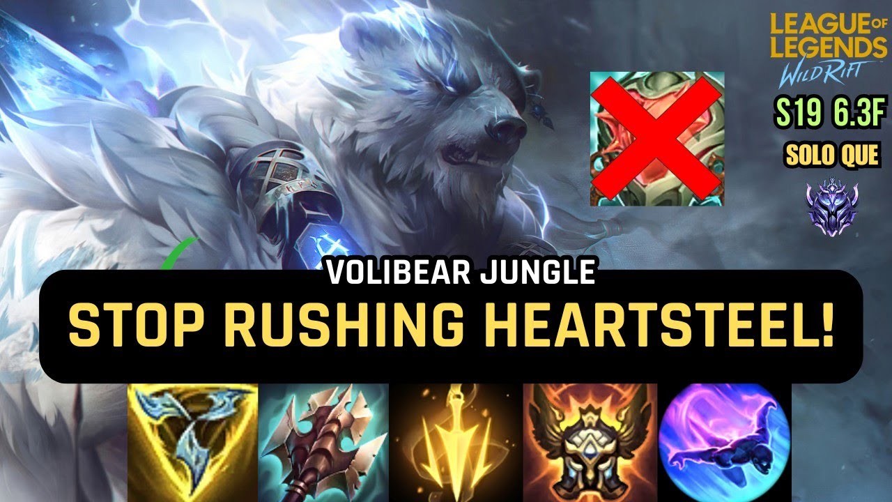 Stop Building Volibear Jungle Like a Tank – This AD Bruiser Build Carries | Wild Rift