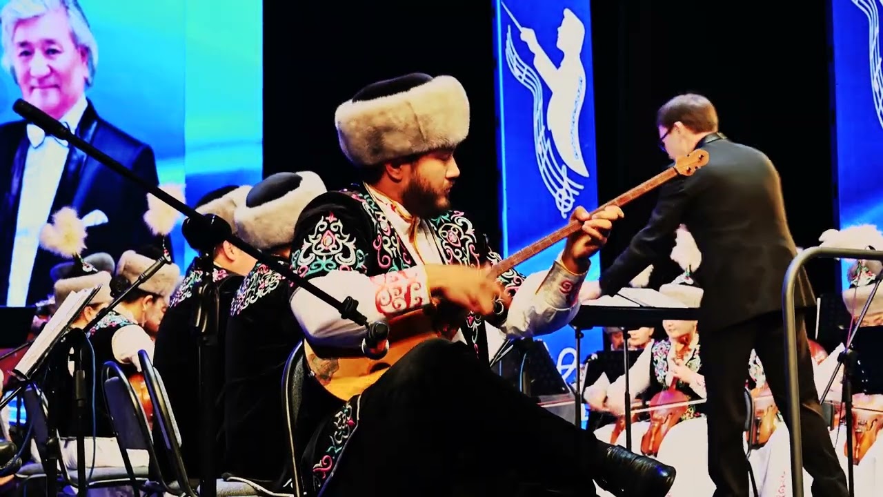 А. Алпысбаев поэма, Елге Арнау, куй-композиция Д. Сабыров, дирижёр М. Есбергенов