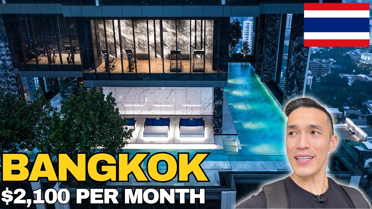 The MOST LUXURIOUS Condo I've Seen In Bangkok Thailand! Hyde Heritage Condo Tour