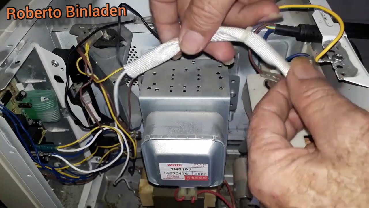 Como fazer ligação direta em microondas, Panasonic.