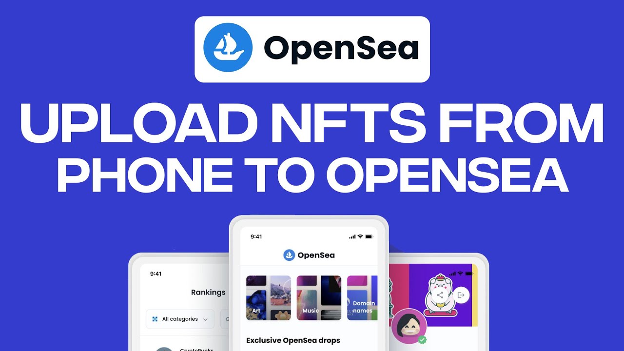 How To Upload NFTs From Your Phone To OpenSea - EASY! (2025)