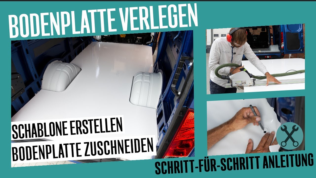 Boden verlegen im DIY Camper ∙ Anleitung & Tipps | Iveco Daily 4x4 Conversion