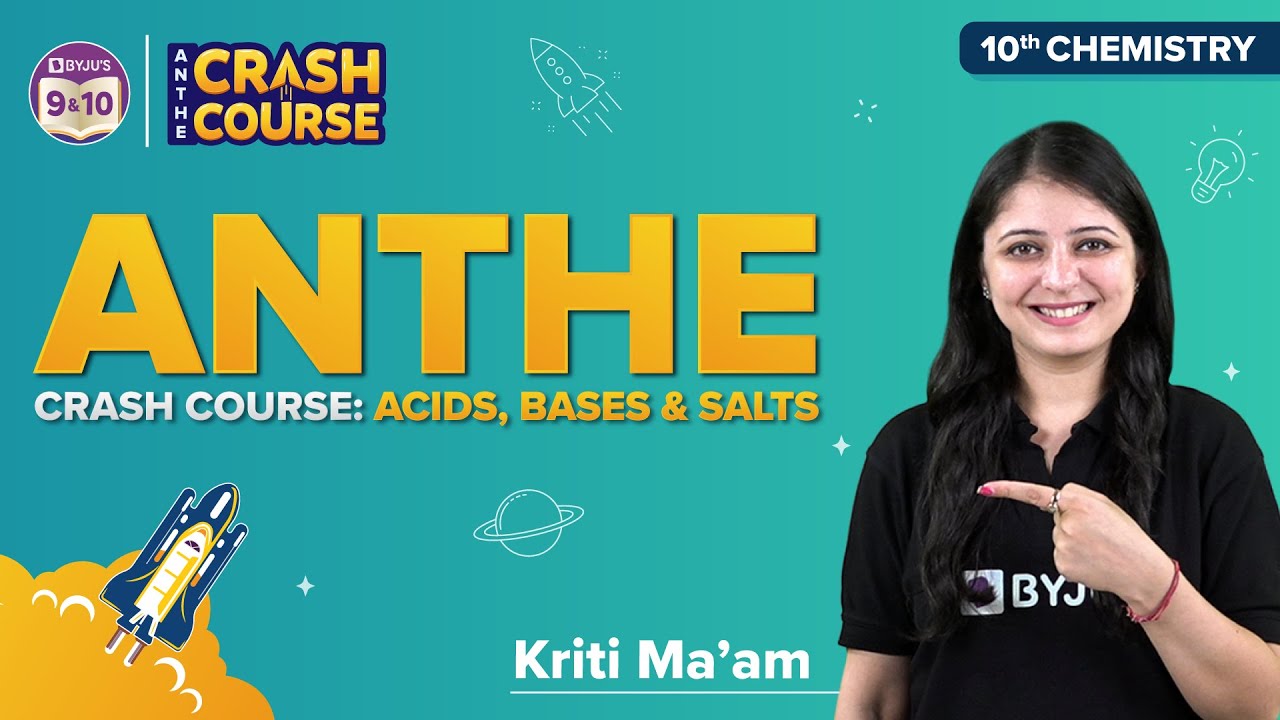Solving Important PYQs of ANTHE 2022 Exam from Acids, Bases and Salts Class 10 Science (Chemistry)