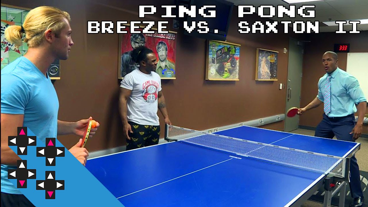 Tyler Breeze vs. Byron Saxton II: Ping Pong payback for Saxton? — Gamer Gauntlet