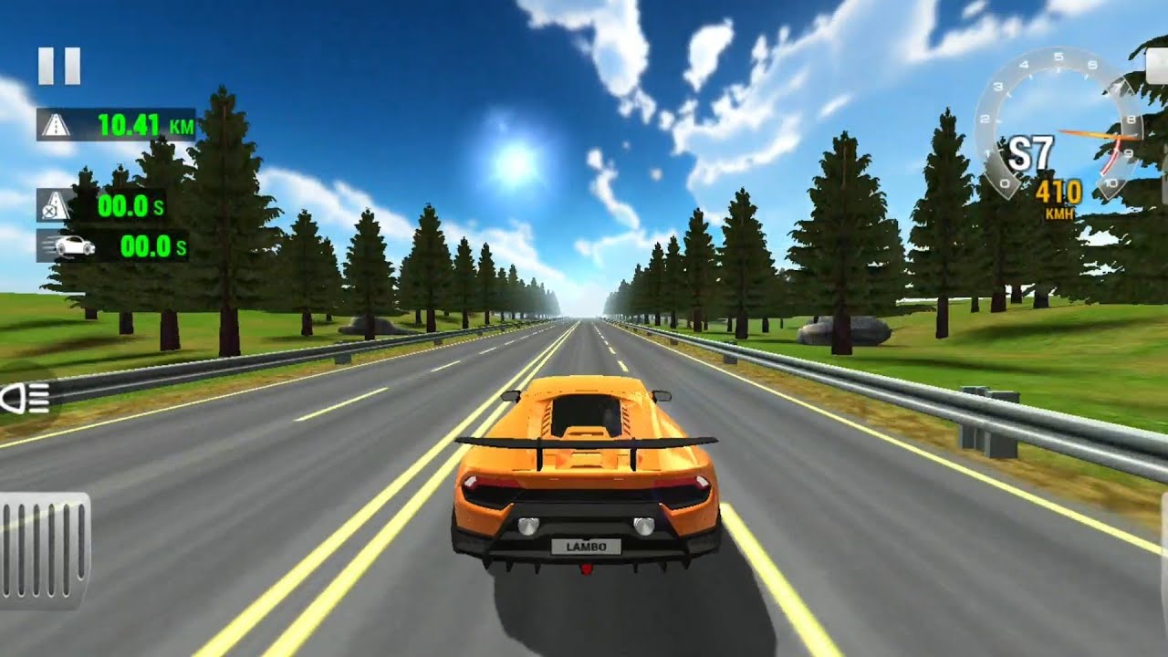 Lamborghini Aventador Top Speed 412km/h (Racing Limits)