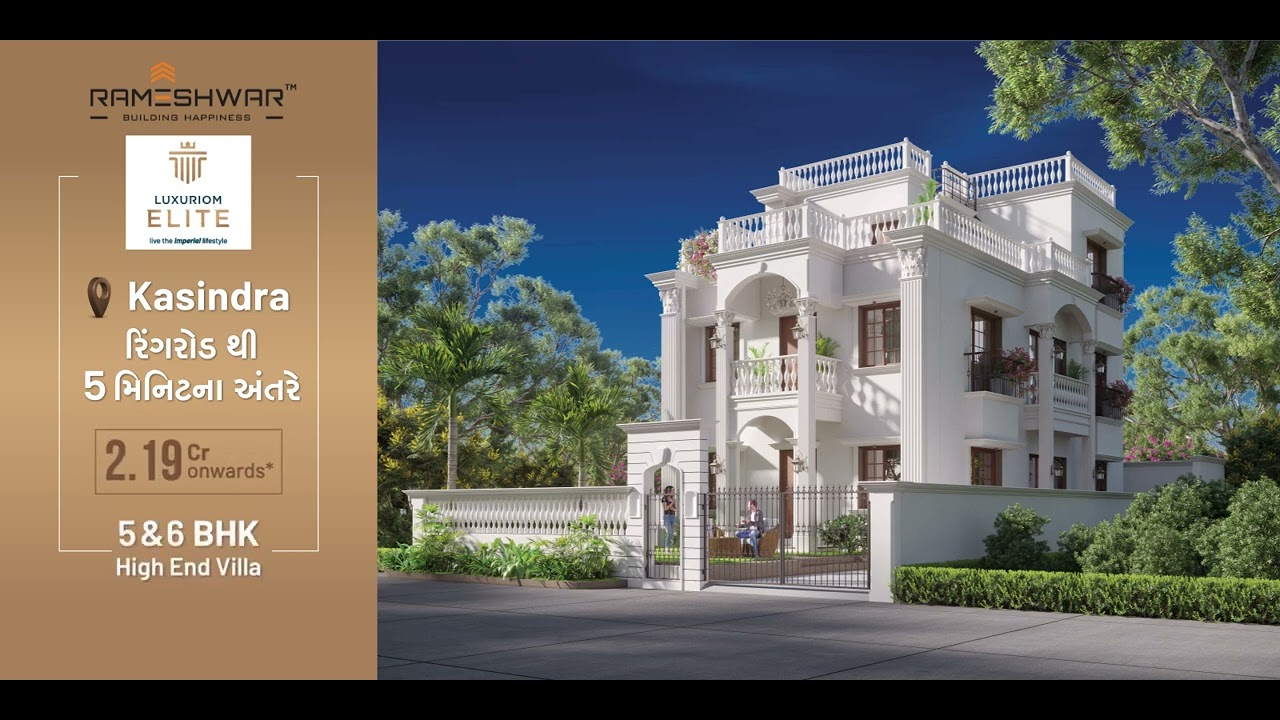 Luxurious Elite Living with Rameshwar Group: Your Dream Home Awaits