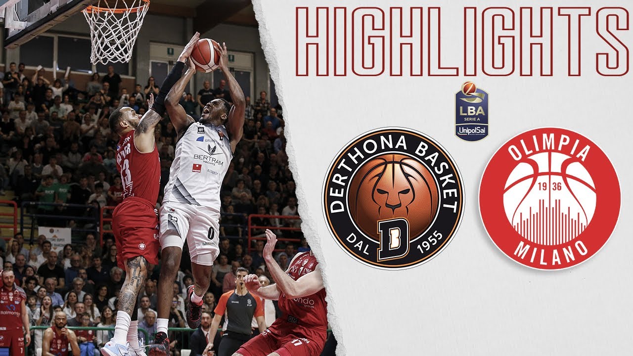 Tortona - Olimpia Milano Highlights