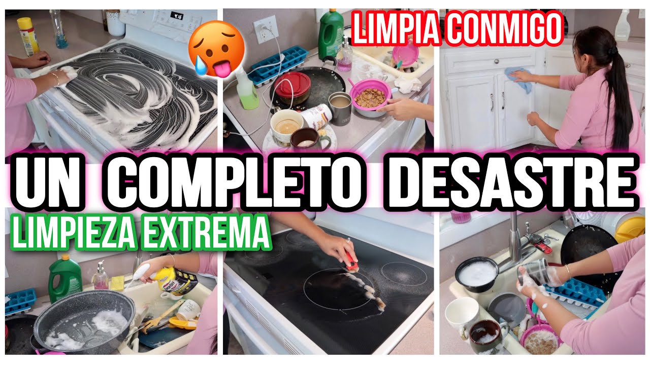✅*NUEVO* LIMPIEZA EXTREMA🥵 MI COCINA ES UN COMPLETO DESASTRE🦠😳 +LIMPIA CONMIGO 2022🧼 MOTIVACIÓN