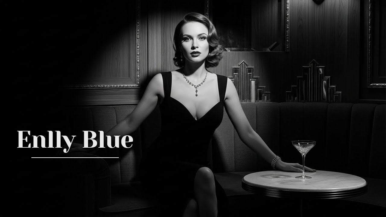 Enlly Blue - Blue Avenue | 1950s Soul Blues (Smooth Vintage Swing, Electric Piano & Brass Glow)