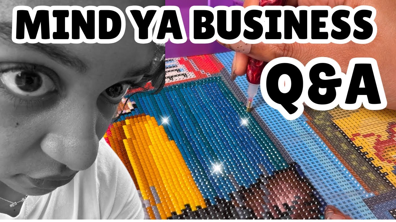 Answering your Questions While I Diamond Paint | Q&A