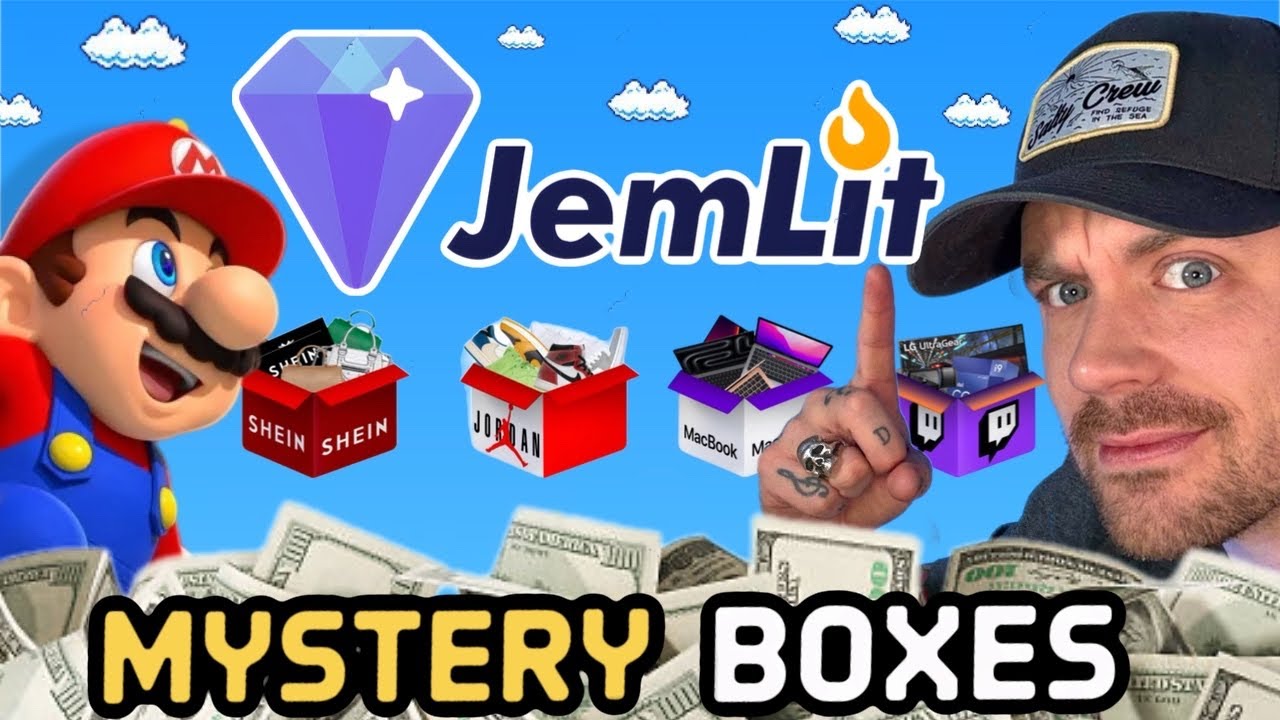 I WON BIG Opening NINTENDO Mystery Boxes From Jemlit