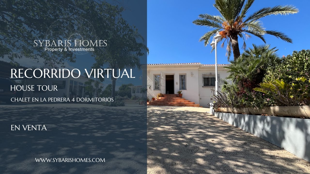 CAS1250 - ESPECTACULAR CHALET EN DENIA DE 4 DORMITORIOS