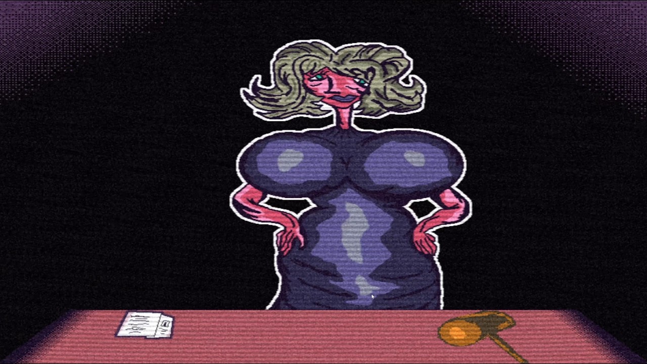 Executing both guilty children. and an innocent woman for being too busty in Not Just This