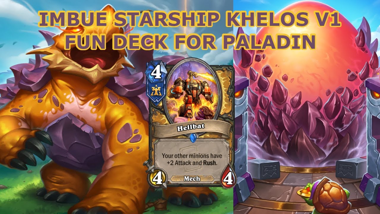 Imbue Starship Khelos Paladin V1 Wild (The Lost City of Un´Goro) - This can actually win games