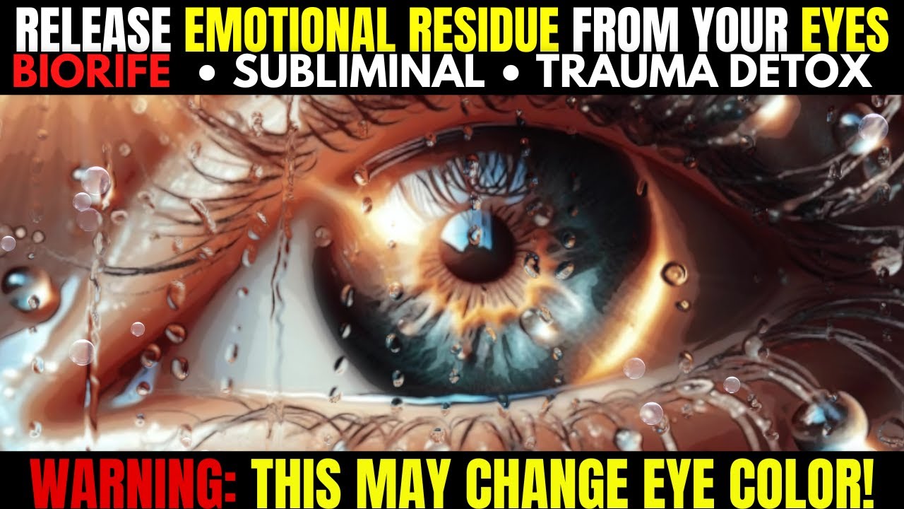 [WARNING: POWERFUL] 🌊👁️✨ release all trauma and emotional residue stored in your eyes (subliminal)