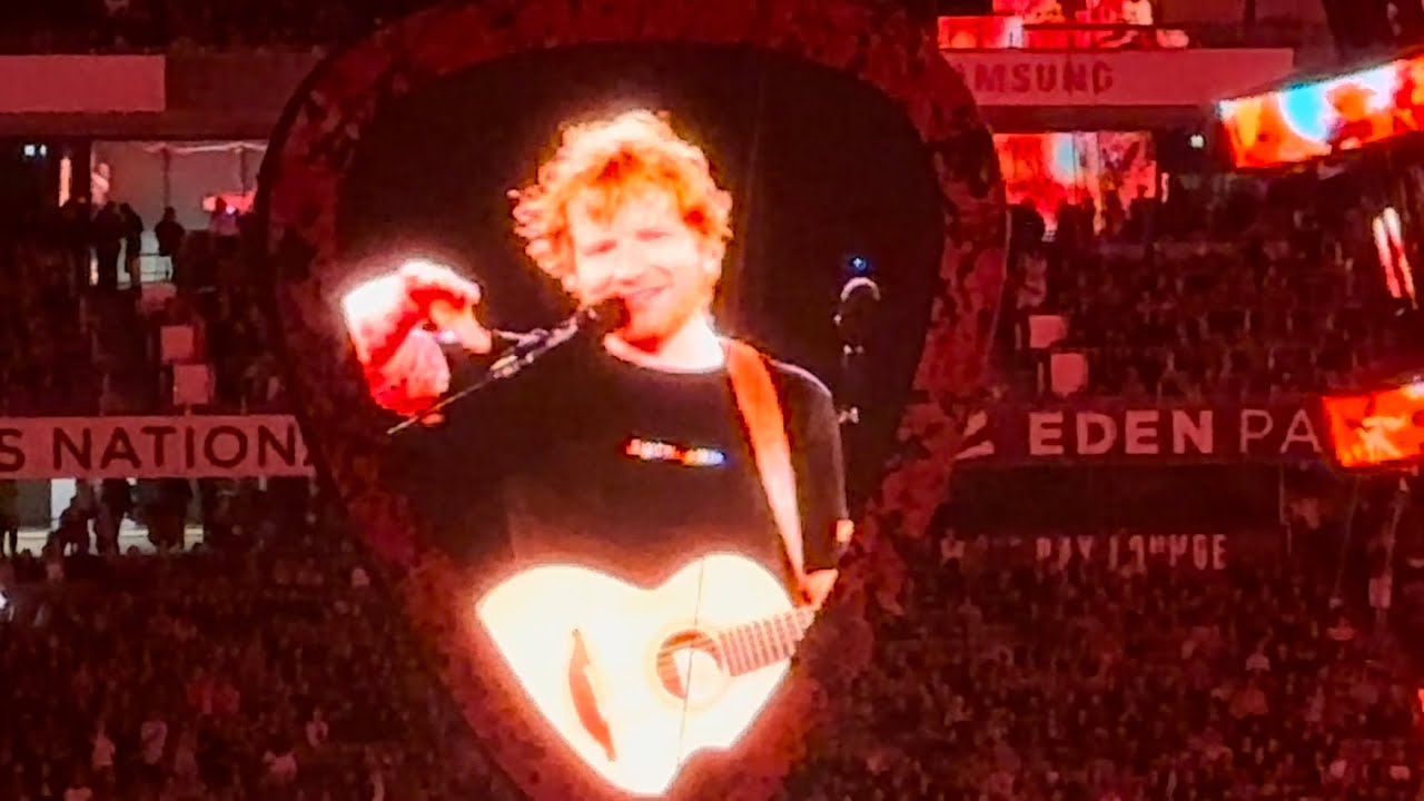 Ed Sheeran - Acoustic Set - Eden Park Auckland 2023