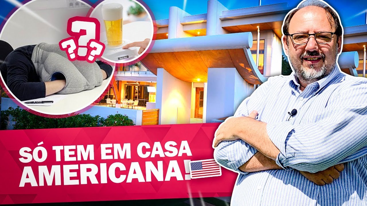 7 COISAS QUE SÓ EXISTEM EM CASAS AMERICANAS MODERNAS