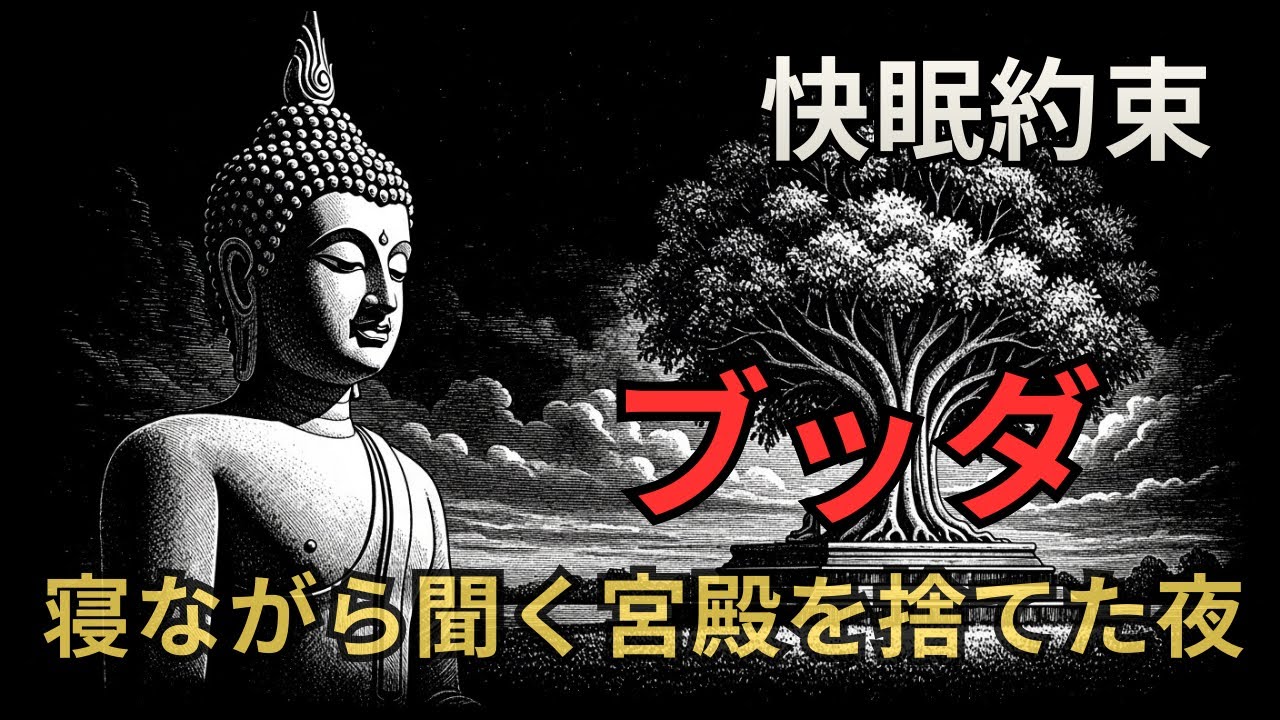 🌙おやすみ前のストーリー：【睡眠導入】ブッダ誕生から悟りまで ｜小さな深夜書房