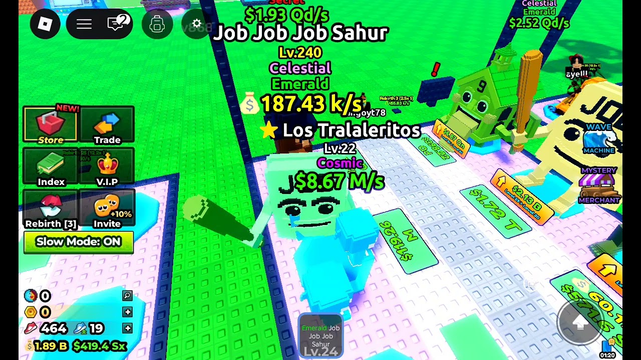 Giving my brainrots