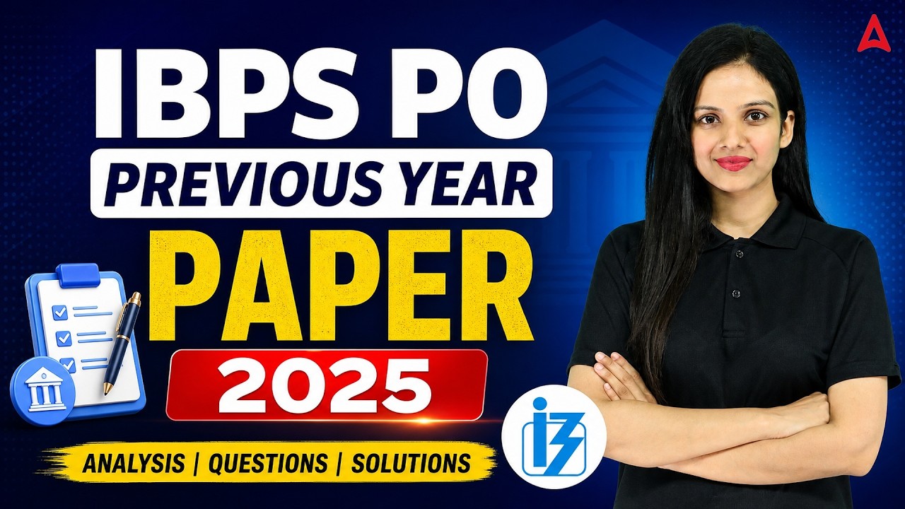 IBPS PO Previous Year Paper 2025 | Complete Solution and Exam Analysis 2026