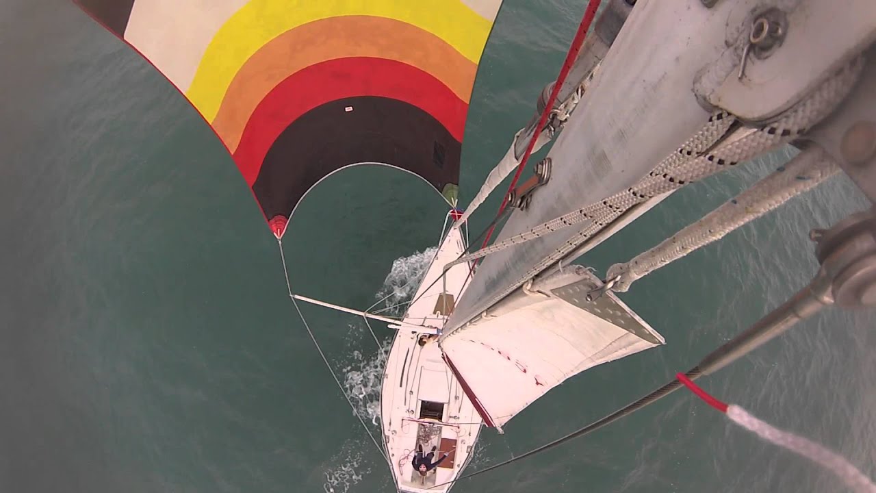HD GoPro Hero 3 - Trapper 300 - Spinnaker - Gybe