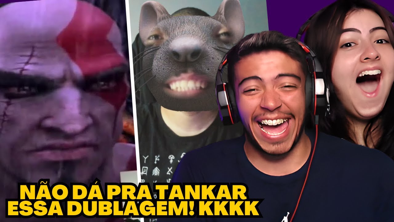 LUANGAMEPLAY DUBLAGEM GOD OF WAR! KKKKKK