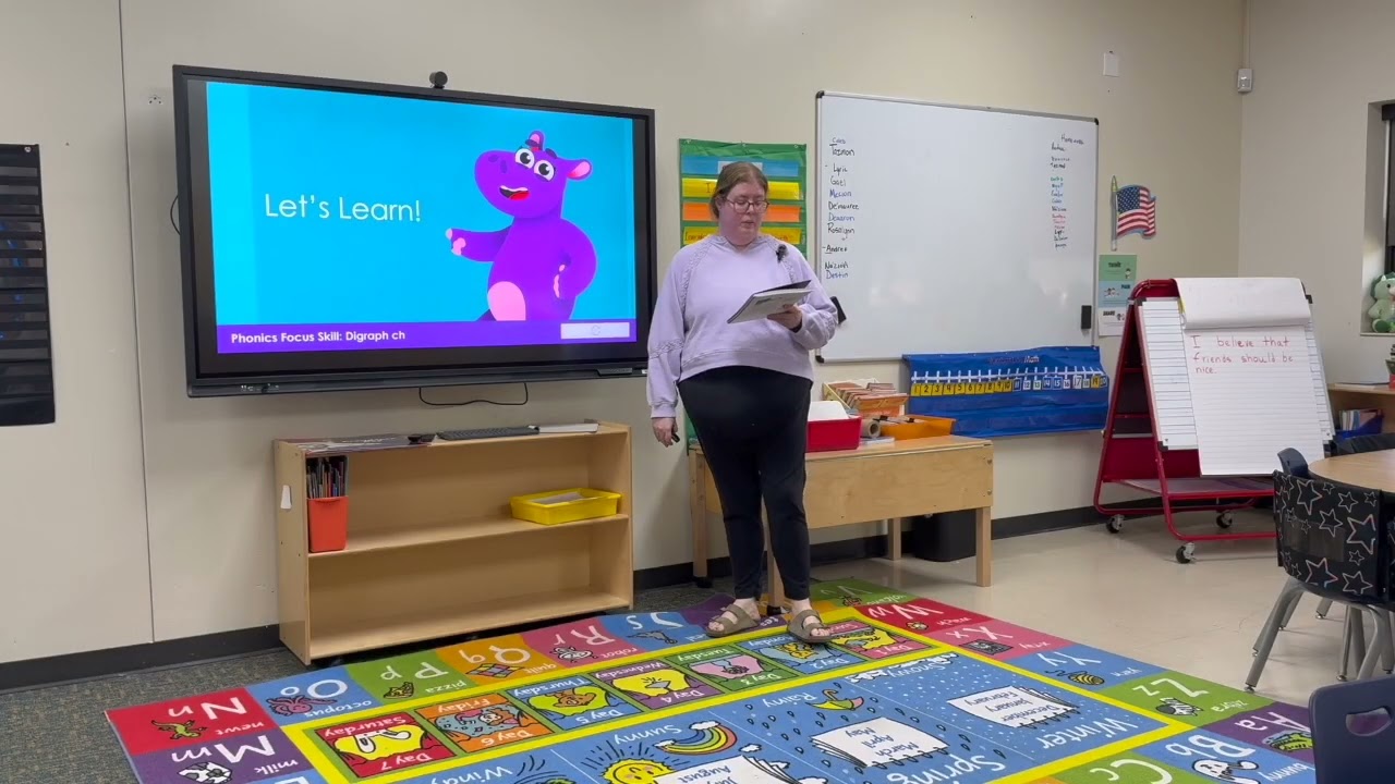 Kinder HMH Structured Literacy Lesson