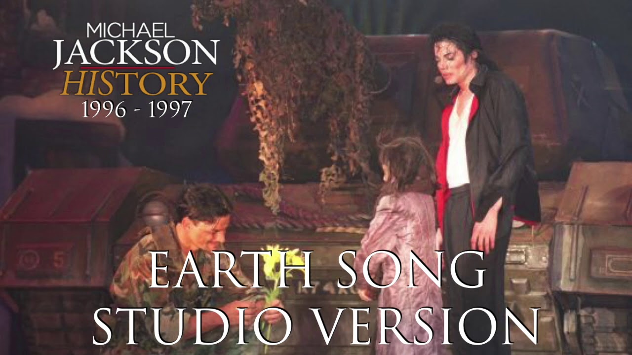 Michael Jackson HIStory World Tour 1996  - 1997 Earth Song Studio Version