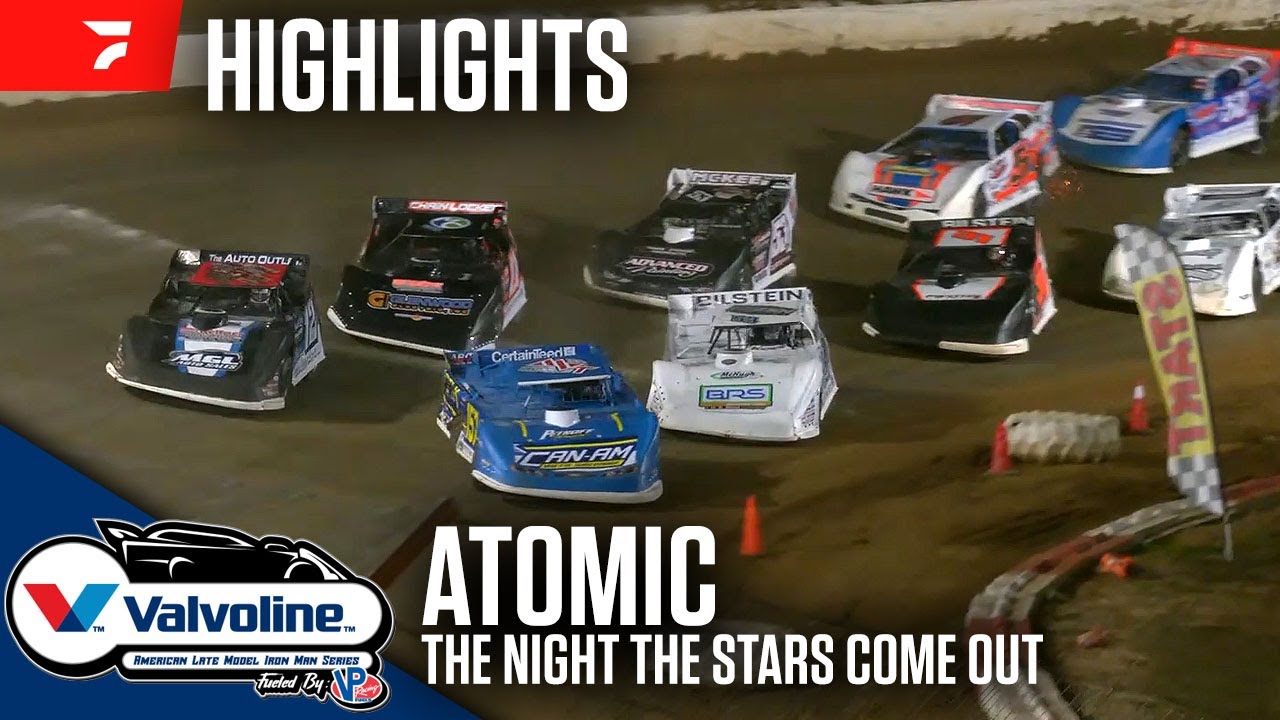 American Late Model Iron-Man Series at Atomic Speedway 10/25/25 | Highlights