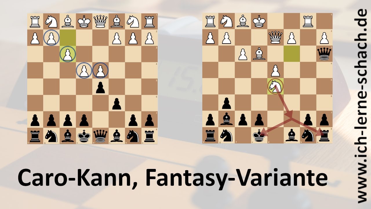 Die Caro-Kann-Verteidigung, Fantasy-Variante