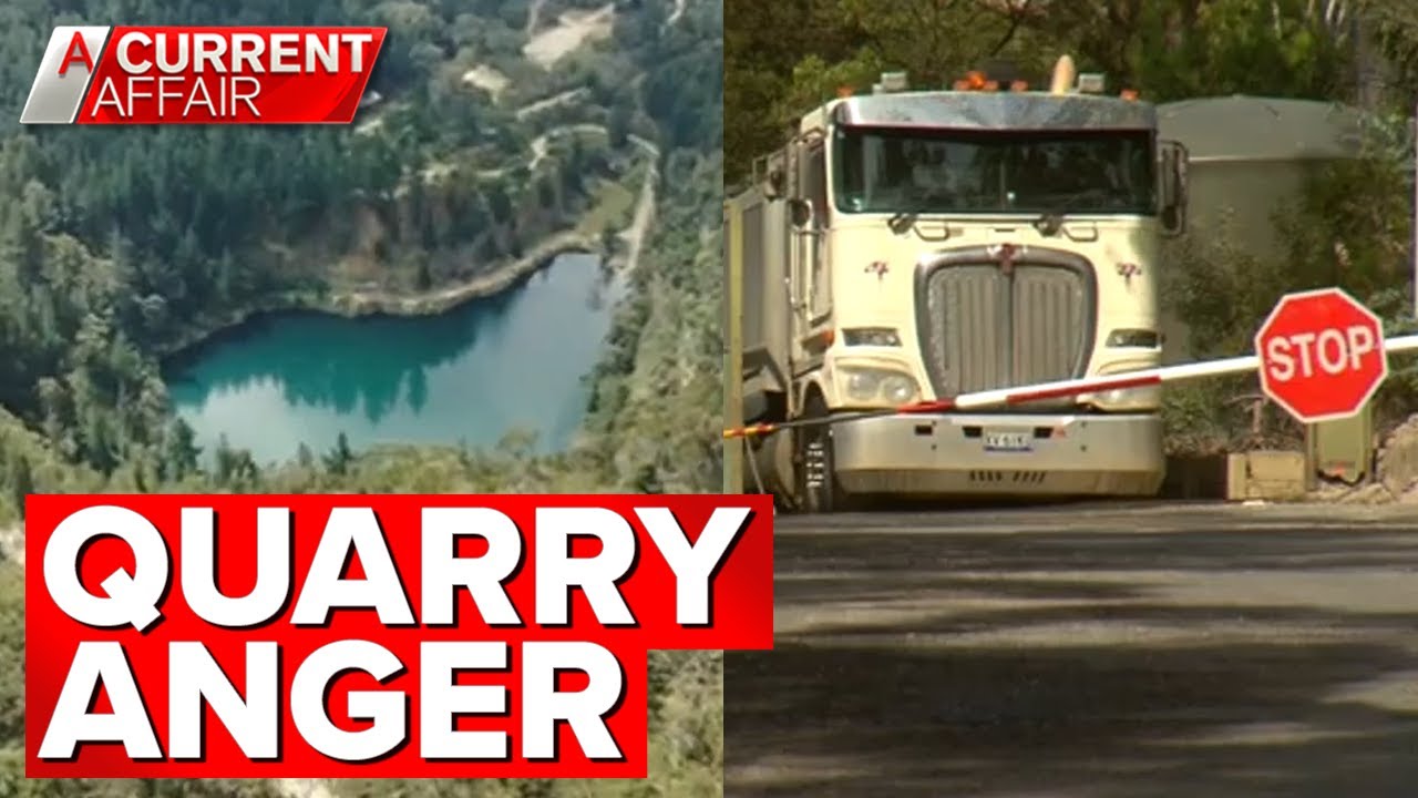 Quarry expansion plan infuriates locals | A Current Affair