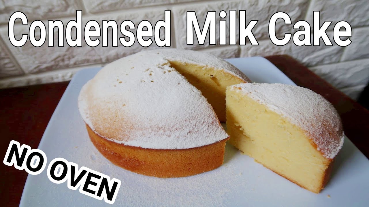 Condensed Milk Cake Recipe Without Oven | How to Make Condensed Milk Cake