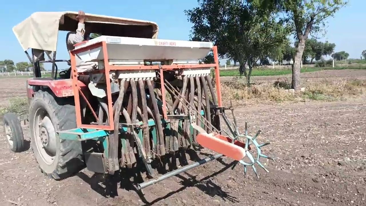 Automatic Jowar Vavniyo Machine | Smart Farming in India | indian farmers