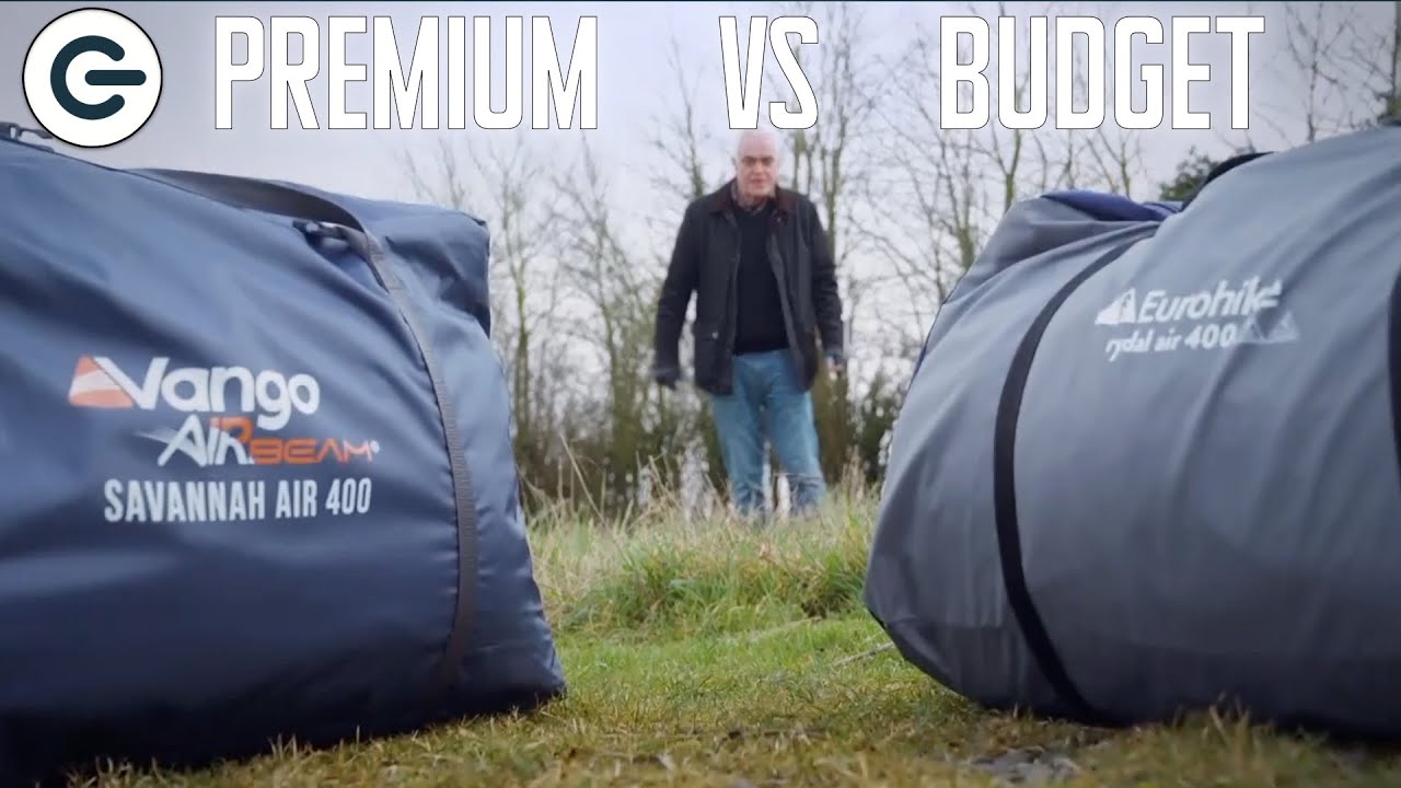 Inflatable Tents Tested: &pound;740 Vango vs &pound;229 Eurohike &ndash; Which Is Best Value? | The Gadget Show