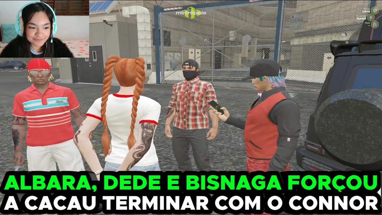 CACAU FOI SEQU3STR4DA E FORÇADA A TERMINAR COM O CONNOR