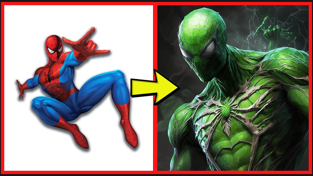 Avengers as GREEN-VENGERS| All Marvel Superheroes
