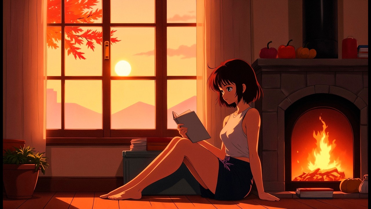 8 Hours Peaceful Relaxation Study Music 💖 | Calm Ambience | Ipoho Girl Relax & Focus #lofi