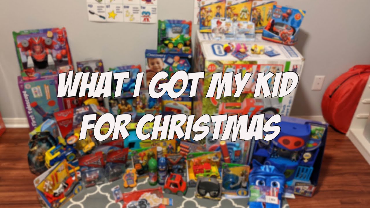 WHAT I GOT MY KID FOR CHRISTMAS 2019 | Idea's For Preschoolers | FIBROFIGHTINGBARBIE