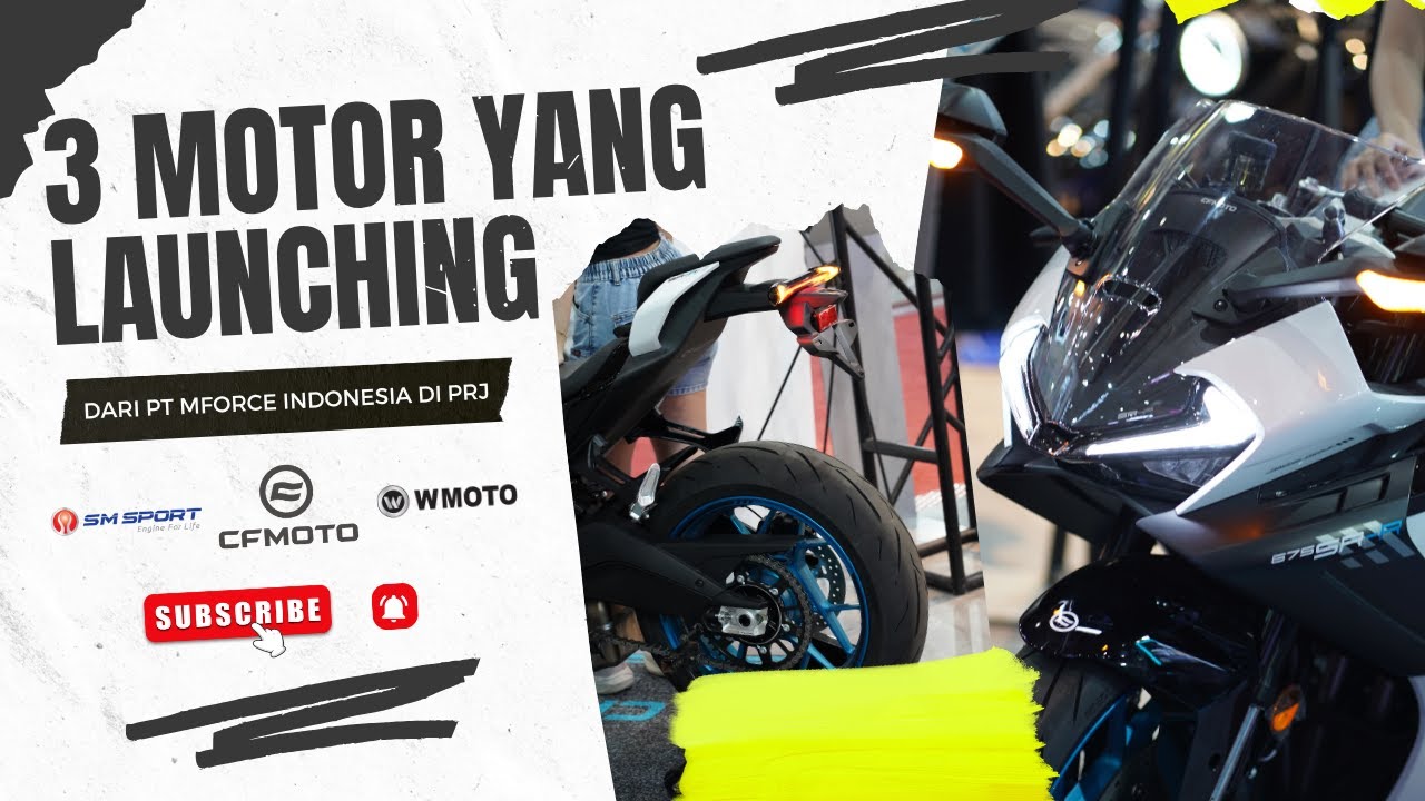 AKHIRNYA CFMOTO 675SRR HADIR DI INDONESIA! ADA 3 MOTOR YANG LAUNCHING DARI PT MFORCE INDONESIA