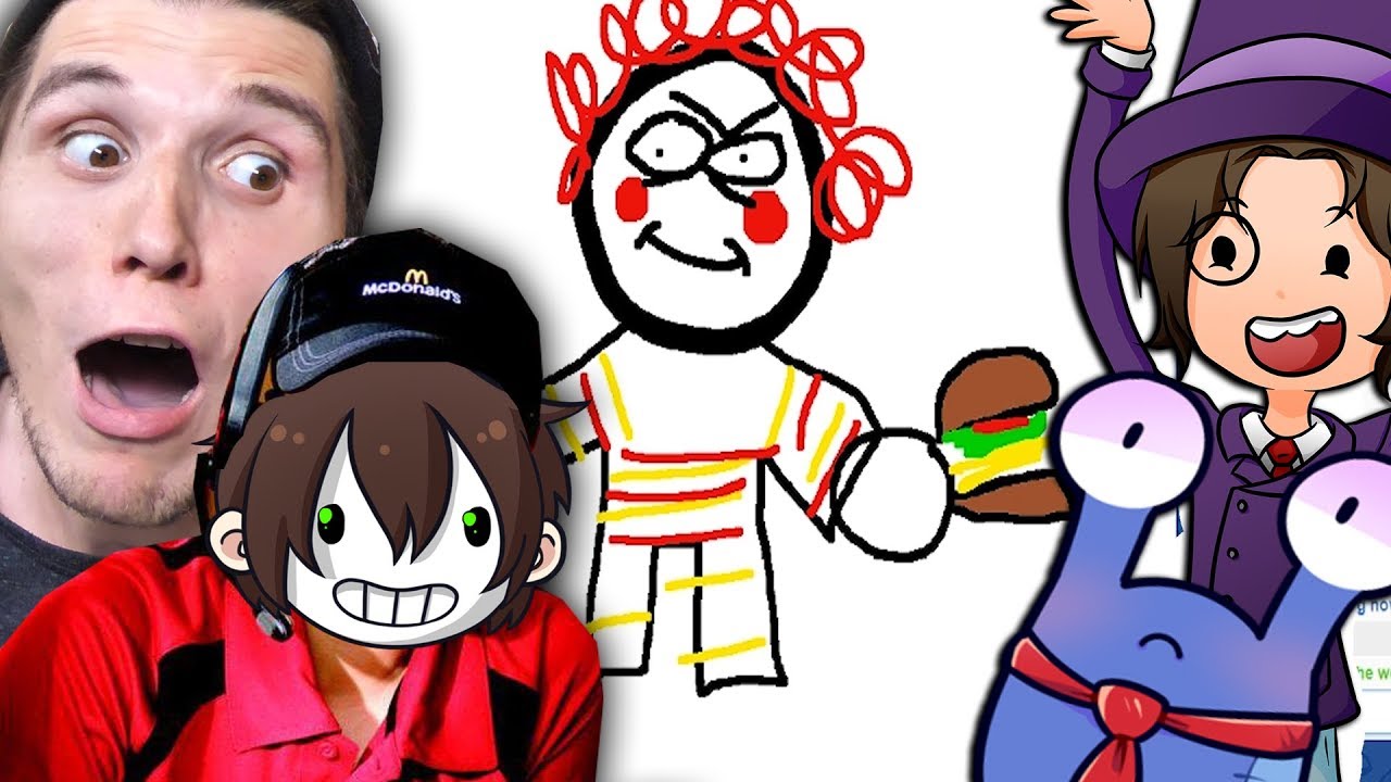 Wenn das McDonalds sieht bekommen wir ÄRGER ☆ Skribbl.io