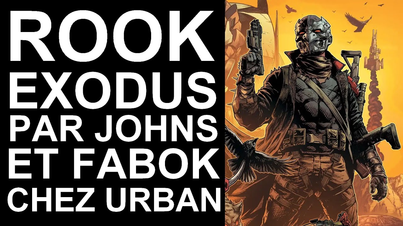 ROOK EXODUS de Geoff Johns et Jason Fabok dans la grande collection URBAN en Juillet !